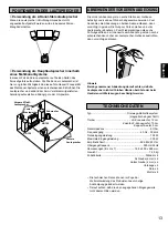 Preview for 13 page of Yamaha NS-150 Owner'S Manual