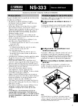 Preview for 13 page of Yamaha NS-333 Owner'S Manual