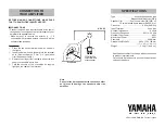 Preview for 2 page of Yamaha NS-C80 User Manual