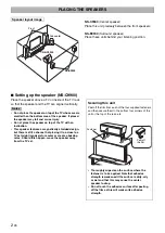 Preview for 2 page of Yamaha NS-C9900 Owner'S Manual