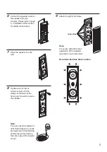 Preview for 5 page of Yamaha NS-IW960 - Speaker - 50 Watt Owner'S Manual