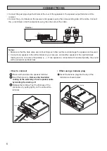 Preview for 6 page of Yamaha NS-IW960 - Speaker - 50 Watt Owner'S Manual