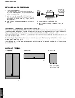 Preview for 2 page of Yamaha NS-P270 Service Manual