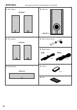 Preview for 4 page of Yamaha NS-P320 Owner'S Manual