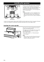 Preview for 4 page of Yamaha NS-PA160 Owner'S Manual