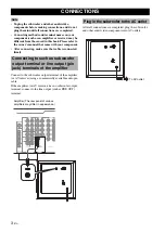 Preview for 6 page of Yamaha NS-SW050 Owner'S Manual