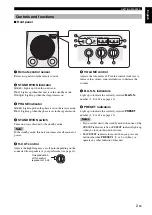 Preview for 5 page of Yamaha NS-SW901 Owner'S Manual