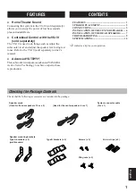 Preview for 5 page of Yamaha NX-SW10 Owner'S Manual