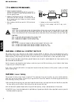 Preview for 2 page of Yamaha NX-SW60 Service Manual