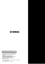 Preview for 58 page of Yamaha P-120 P-120S Owner'S Manual