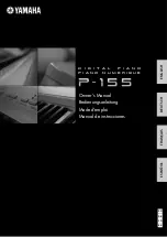 Yamaha P-155 Owner'S Manual preview