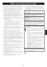 Preview for 21 page of Yamaha PDX-50 Owner'S Manual