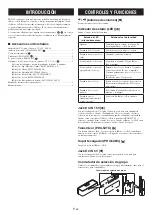 Preview for 22 page of Yamaha PDX-50 Owner'S Manual