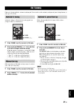 Preview for 33 page of Yamaha PianoCraft MCR-840 Owner'S Manual