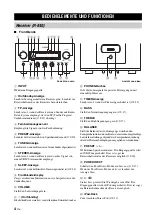 Preview for 124 page of Yamaha PianoCraft MCR-840 Owner'S Manual