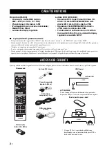 Preview for 238 page of Yamaha PianoCraft MCR-840 Owner'S Manual