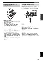 Preview for 13 page of Yamaha PianoCraft MCR-940 Owner'S Manual