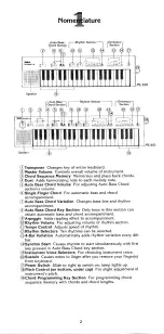 Preview for 3 page of Yamaha PortaSound PS-300 Playing Manual