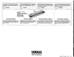 Preview for 32 page of Yamaha Portatone DSR-500 Owner'S Manual