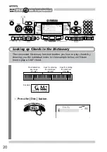 Preview for 20 page of Yamaha PortaTone EZ-30 Owner'S Manual