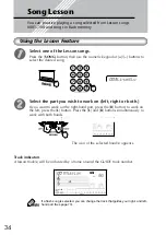 Preview for 34 page of Yamaha PortaTone EZ-30 Owner'S Manual