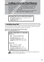 Preview for 71 page of Yamaha PortaTone EZ-30 Owner'S Manual