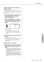 Preview for 39 page of Yamaha PSR-E443 Quick Manual