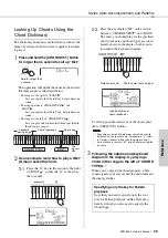 Preview for 49 page of Yamaha PSR-E443 Quick Manual