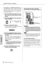 Preview for 58 page of Yamaha PSR-E443 Quick Manual