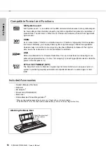 Preview for 10 page of Yamaha PSR-EW400 Owner'S Manual