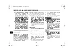 Preview for 56 page of Yamaha PW50B Owner'S Manual