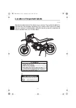 Preview for 8 page of Yamaha PW50P 2023 Owner'S Manual