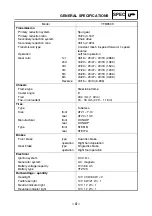 Preview for 12 page of Yamaha Raptor YFM350S Service Manual