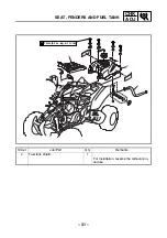 Preview for 39 page of Yamaha Raptor YFM350S Service Manual