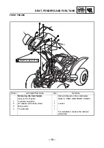 Preview for 21 page of Yamaha RAPTOR YFM80WP Service Manual