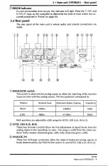 Preview for 13 page of Yamaha RC601 Operating Manual