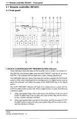 Preview for 16 page of Yamaha RC601 Operating Manual