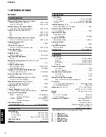 Preview for 4 page of Yamaha RX-E400 Service Manual