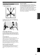 Preview for 17 page of Yamaha RX-V357 Owner'S Manual