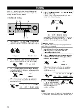 Preview for 34 page of Yamaha RX-V357 Owner'S Manual