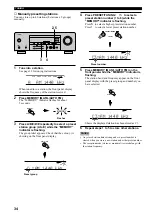 Preview for 36 page of Yamaha RX-V357 Owner'S Manual