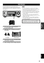 Preview for 41 page of Yamaha RX-V357 Owner'S Manual