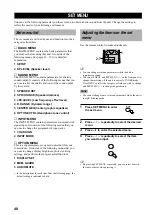 Preview for 42 page of Yamaha RX-V357 Owner'S Manual