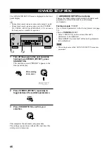 Preview for 48 page of Yamaha RX-V357 Owner'S Manual