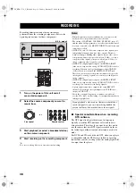 Preview for 42 page of Yamaha RX-V450 Owner'S Manual