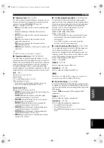 Preview for 51 page of Yamaha RX-V450 Owner'S Manual