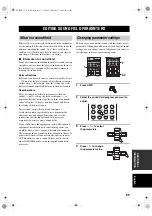 Preview for 59 page of Yamaha RX-V450 Owner'S Manual