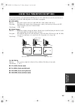 Preview for 61 page of Yamaha RX-V450 Owner'S Manual