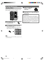 Preview for 42 page of Yamaha RX-V496 Owner'S Manual