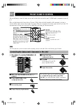 Preview for 44 page of Yamaha RX-V496 Owner'S Manual